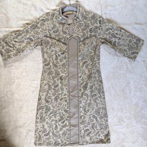 DOROST Paisley Button Down Dress/Shirt